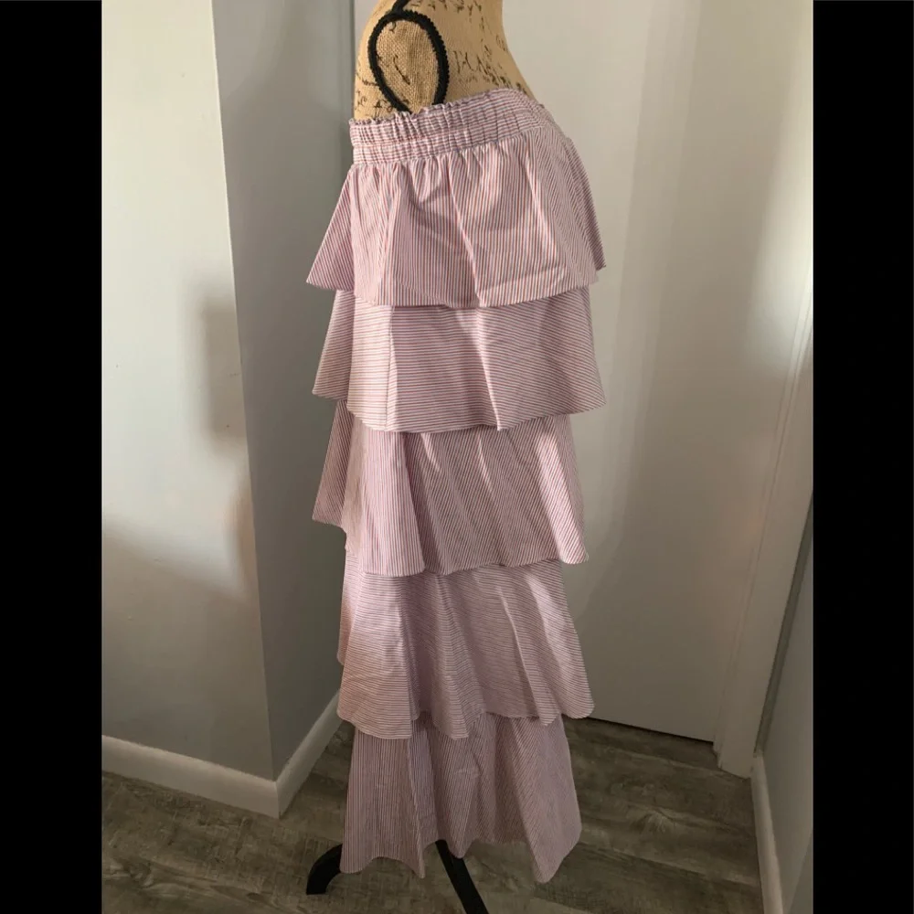 Anthropologie Prose and Poetry Strapless Dress - Picture 7 of 7